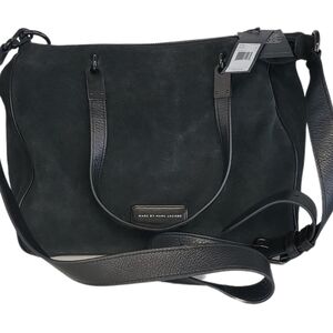 NWT Marc by Marc Jacobs Black Suede Bag